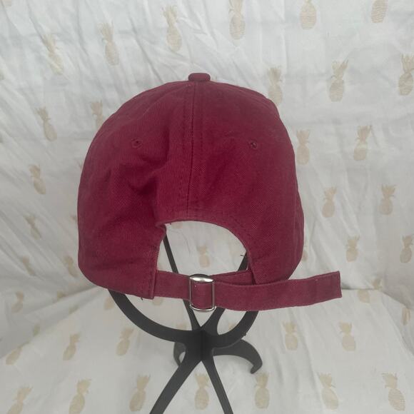 Boy Bye burgundy baseball cap cotton adjustable EUC - Picture 3 of 5